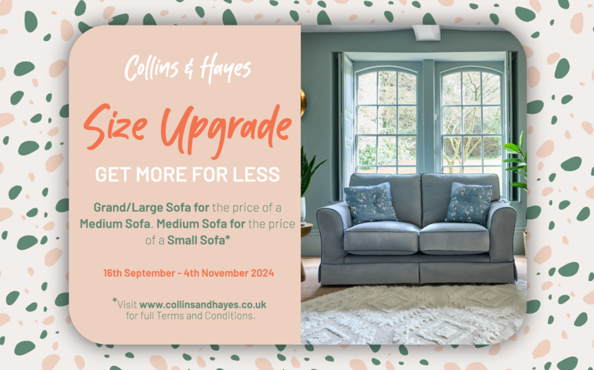 Collins & Hayes Heath Sofa Collection **Free Size Upgrade!**