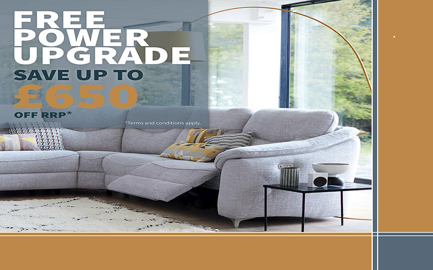 G Plan Jackson Sofa Collection **FREE POWER UPGRADE!**