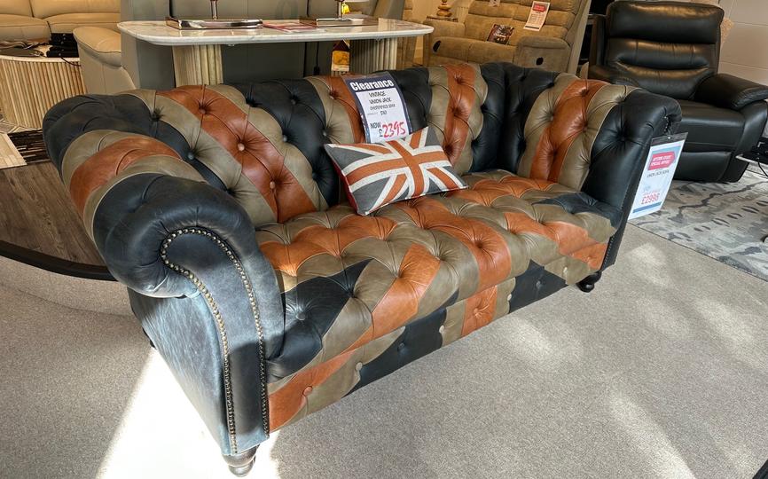 Vintage Union Jack Sofa - **Save Over 35%!**