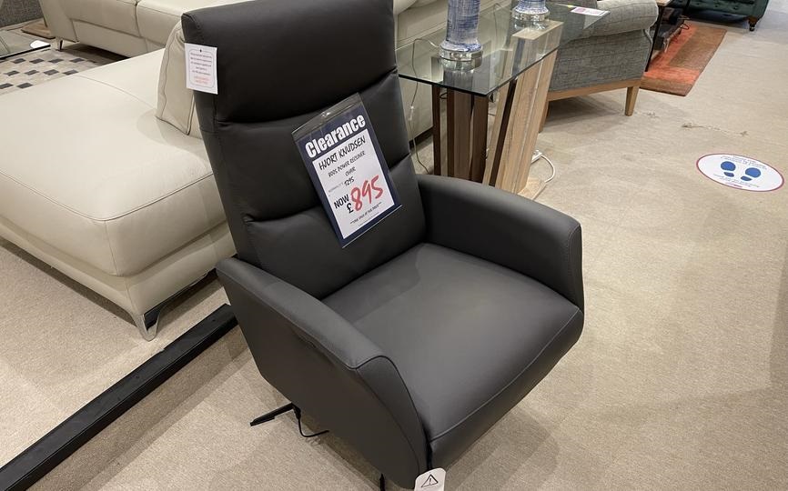 Hjort Knudsen Power Recline & Swivel Chair