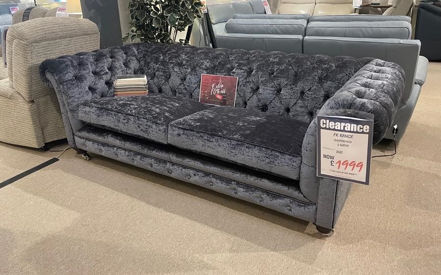 FK Chesterfield 3 Seater Sofa