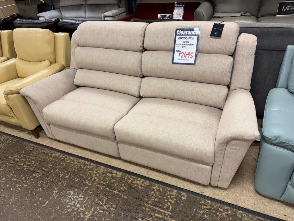 Parker Knoll Colorado 3 Seater Power Recliner Sofa