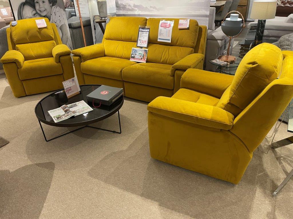 G Plan Harper 3 seater Sofa & 2 x chairs