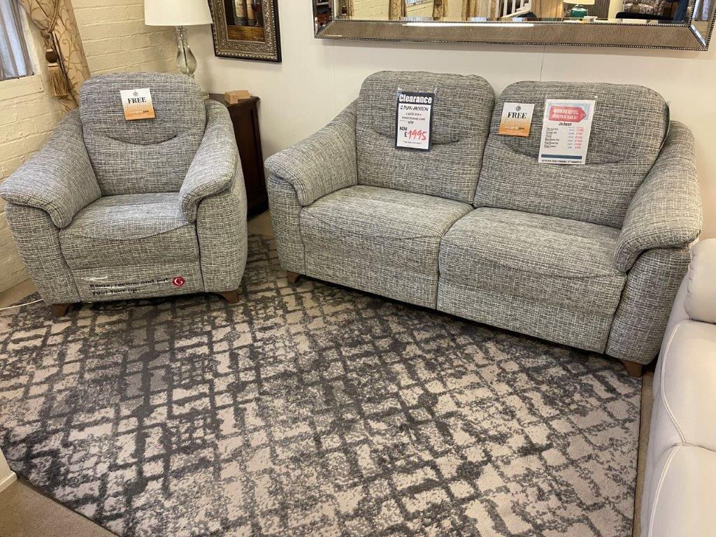 G Plan Jackson 3 Seater Sofa & Chair