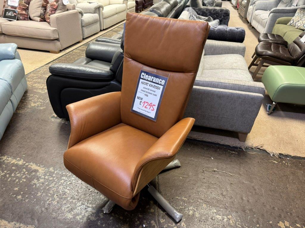 Hjort Knudsen Slimline Power Recline & Swivel Chair